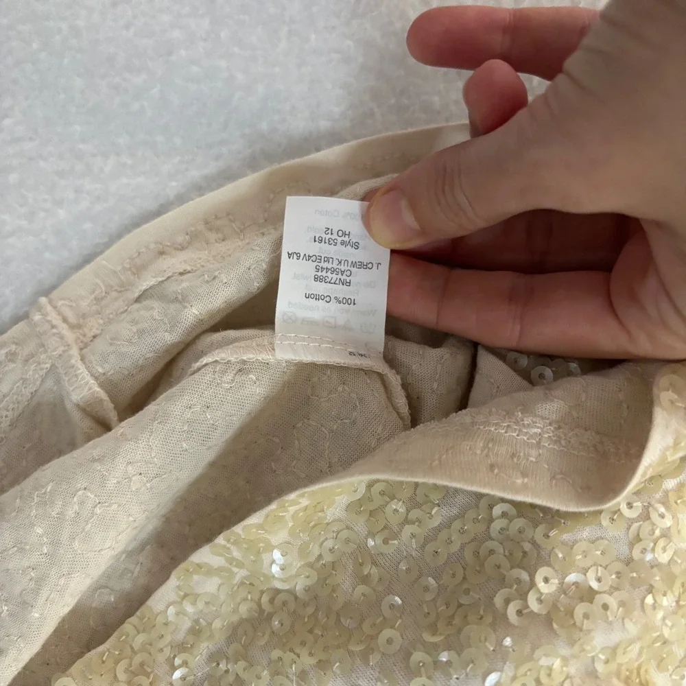 J. Crew Factory crew sequin